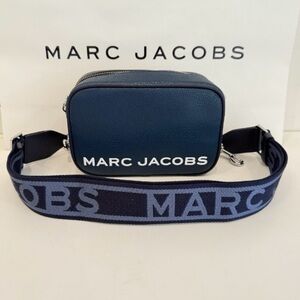 Marc Jacobs Azure Blue Crossbody Camera Bag